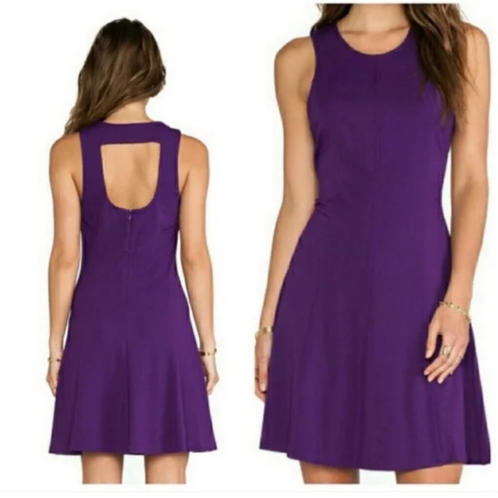 BB Dakota Callum knit dress purple small